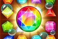 Úžasný Jewel je zábavná hra s drahokamami match 3 na hranie