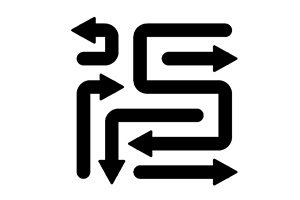 Logická hra Arrow Puzzle s jednoduchým ovládaním klepnutím
