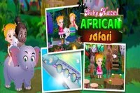 Baby Hazel s rodičmi a Brunom na dovolenke v Južnej Afrike