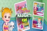 Mňau! Mačka Baby Hazel je v poslednej dobe veľmi nezbedná