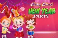 Baby Hazel a jej mama usporiadajú silvestrovskú oslavu pre kamarátov