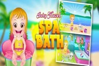 Hýčkajme našu milovanú Baby Hazel relaxačným kúpeľom v spa