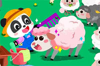 Baby Panda Zvieracia Farma je milá hra, kde sa naučíte viesť farmu