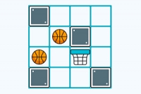 Basket Goal je logická hra s jednoduchou mechanikou a rozmanitými úrovňami