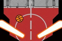 Basketbal sa stretáva s pinballom