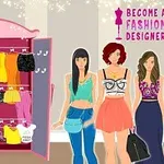 Šatník s rôznorodým farebným oblečením a tri ženy stojace vedľa neho, oblečené v módnych outfitoch