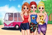 V hre Besties Summer Vacation si Besties plánujú milé letné prázdniny
