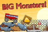 V tejto úžasnej HTML5 hre Big Monsters ovládaš monster truck!