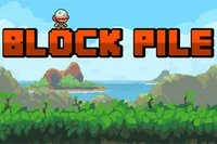 Block Pile je online pixelová arkádová hra. Akú výšku dosiahneš?