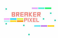 Lám tehly v retro pixelovom štýle