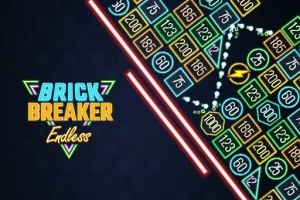 Farebný neónový text a geometrické vzory s číslami a čiarami na tmavomodrom pozadí