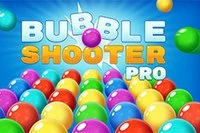 V hre Bubble Shooter Pro platia klasické pravidlá pre bubble shooter