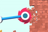 Bucket Crusher je fascinujúca relaxačná hra, v ktorej používaš pílu na