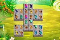Hra Mahjong Connect s motýľmi