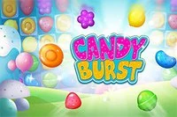 Candy Burst je match-3 hra s lesklými a farebnými cukríkmi