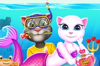 Vitajte v Cat Girl Valentine Story Deep Water