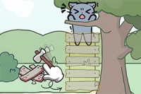 Catch The Cat je vzrušujúca online hra s chytľavou hrateľnosťou a