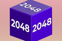 Reťazová Kocka 2048 3D je nenáročná logická hra