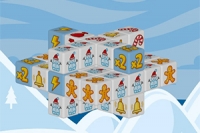 Hrajte 3D Vianočný Mahjong