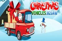 Christmas Vehicles Jigsaw je bezplatná online puzzle hra s vianočnými