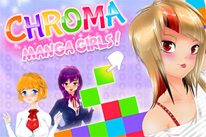 Chroma: Manga Girls! je farebná logická hra