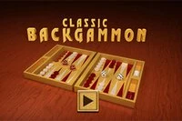 V klasickom Backgammon môžete hrať proti AI alebo inému hráčovi