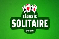 V hre Classic Solitaire Deluxe presúvajte karty z tablo do základu
