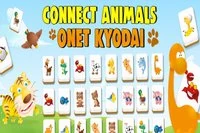 Cieľom hry CONNECT ANIMALS ONET KYODAI je nájsť všetky rovnaké páry