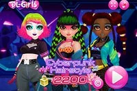 Princézy z rôznych krajín sa zišli na trendy súťaži Cyberpunk účesov