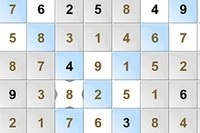 Denný Sudoku s pravidlom pre diagonály
