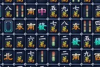 Mahjong Connect s tmavou témou