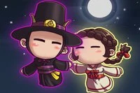 Darkmaster a Lightmaiden je kooperatívna 2D puzzle plošinovka