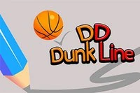 DD Dunk Line je športová arkádová hra so zaujímavým nápadom