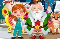 Vianoce sa blížia, ale Santa mal nehodu na svojej ceste!