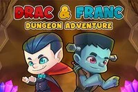 Drac a Franc: Dungeon Adventure je zábavná plošinová hra s Draculom a