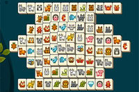 Hrajte Solitaire Mahjong s milými maznáčikmi