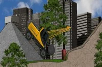 Jazdi na nákladnom aute s demolačnou guľou a prekonaj všetky prekážky