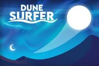 Surfujte so svojou žiariacou guľôčkou cez drsné terény v hre Dune Surfer!