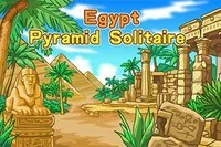 Klasický Solitaire s pyramídou v starovekom Egypte