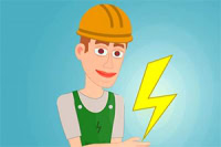 Stlač pedál a dodaj energiu mestu v hre Energy Clicker!