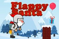 Pomôžte Flappy Santovi doručiť darčeky a zbierať body