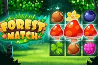 Forest Match: Farebná match 3 hra pre mladých aj starších