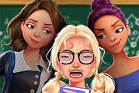 Pomôž nesmelému študentovi stať sa hviezdou v hre From Nerd to School Popular