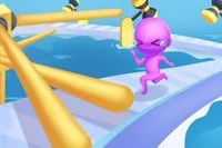 Fun Race 3D je obľúbená hra, kde pretekáte s inými postavami