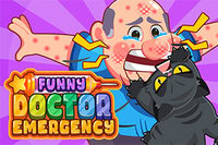Lieč vtipné nehody a rozveseľ pacientov v Funny Doctor Emergency