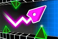 Rýchla 3D reflexná hra Geometry Vibes 3D