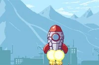 Snažte sa letieť čo najvyššie s vašou raketou