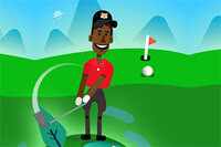 Simulátor Golf na jednu ranu je súboj golfových rivalov o kráľa golfu.