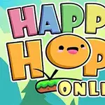 Farebný nápis „HAPPY HOP!