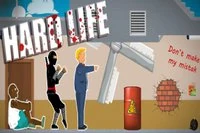 Ovládaj ragdolla a preži nebezpečenstvá, nástrahy a prekážky Hard Life